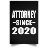 Attorney Since 2020 - Poster Portrait
