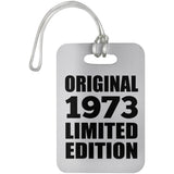 51st Birthday Original 1973 Limited Edition - Luggage Bag Tag