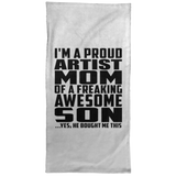 Proud Artist Mom Of Awesome Son - Hand Towel