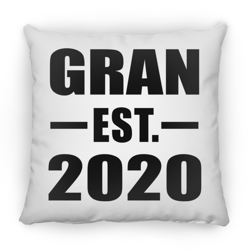 Gran Established EST. 2020 - Throw Pillow