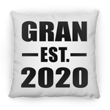 Gran Established EST. 2020 - Throw Pillow