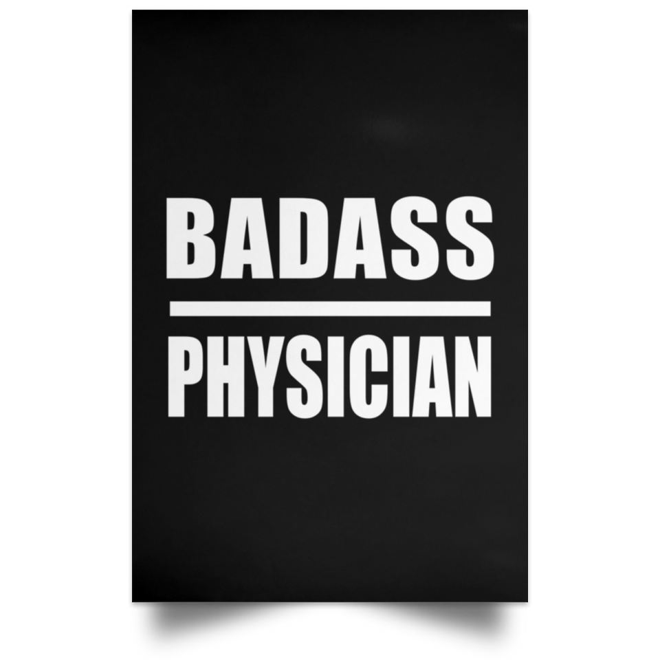Badass Physician - Poster Portrait
