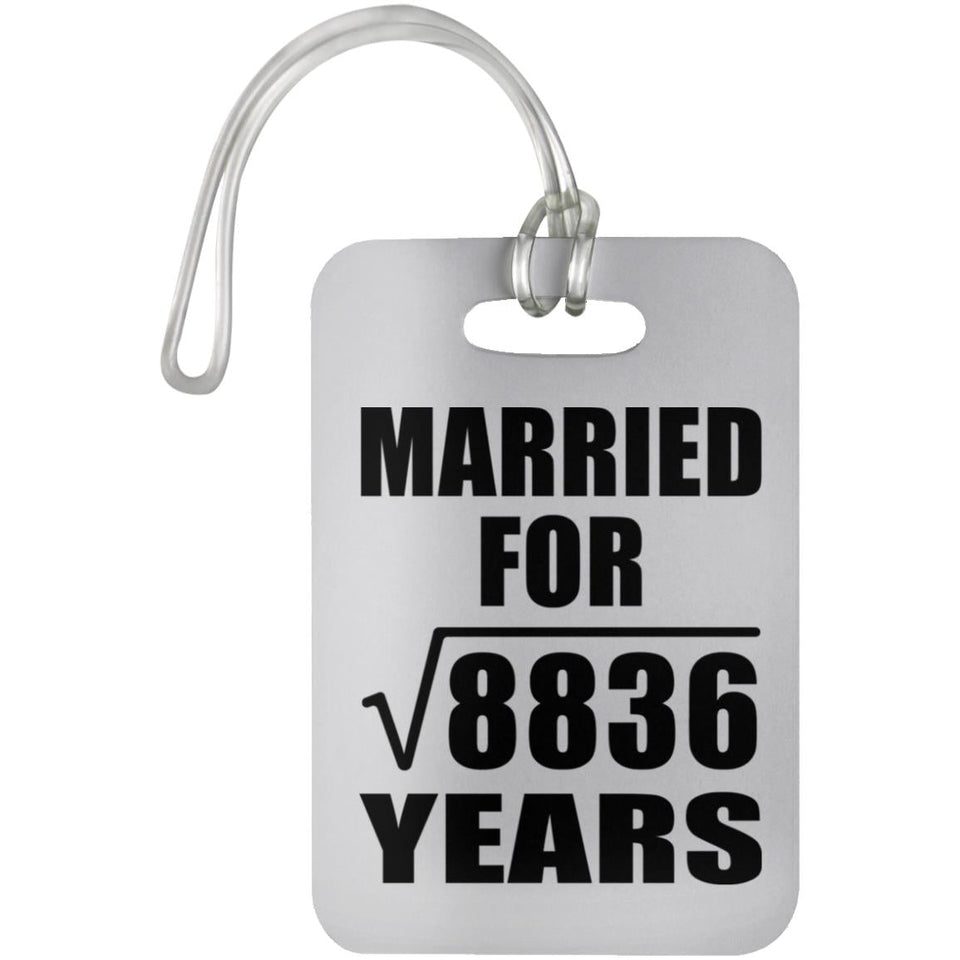 94th Anniversary Married For Square Root of 8836 Years - Luggage Bag Tag