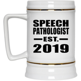 Speech Pathologist Established EST. 2019 - Beer Stein
