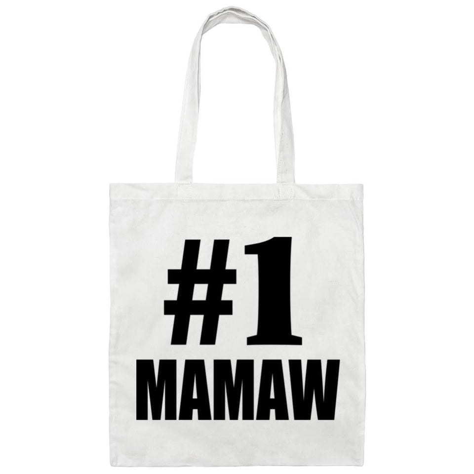 Number One #1 Mamaw - Tote Bag White