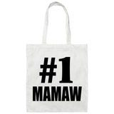 Number One #1 Mamaw - Tote Bag White