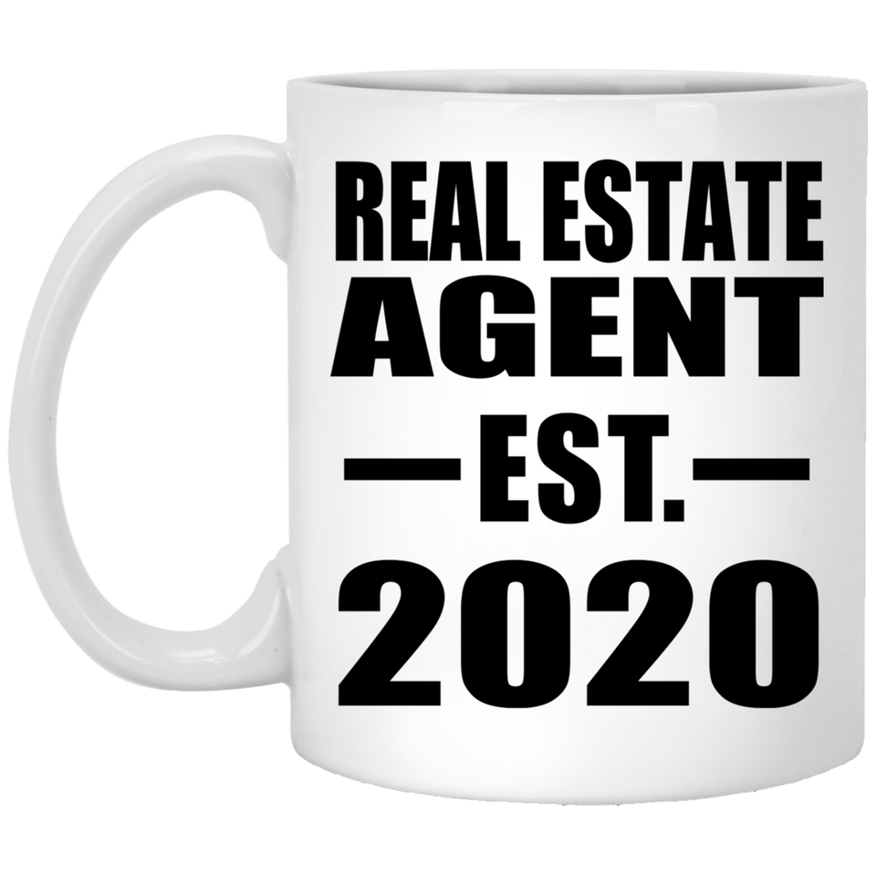 Real Estate Agent Established EST. 2020 - 11oz Coffee Mug