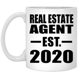 Real Estate Agent Established EST. 2020 - 11oz Coffee Mug