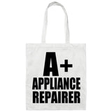 A+ Appliance Repairer - Tote Bag White