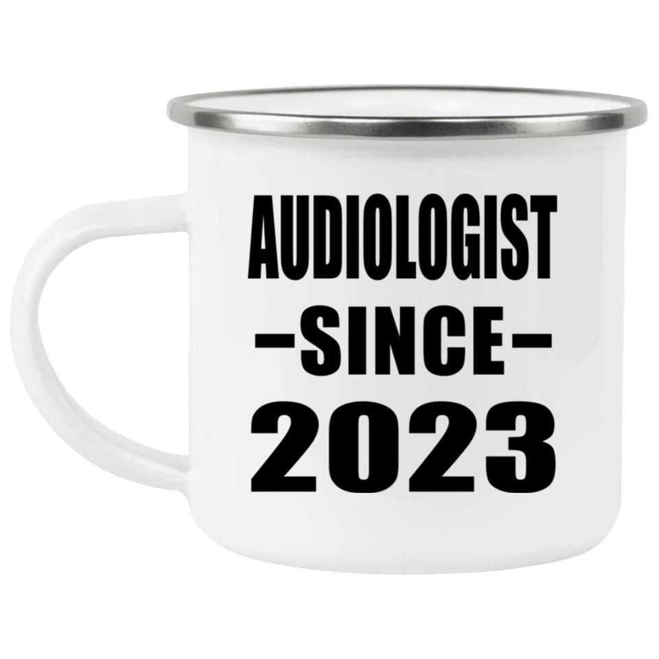 Audiologist Since 2023 - 12oz Camping Mug