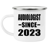 Audiologist Since 2023 - 12oz Camping Mug