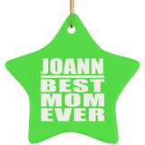 Joann Best Mom Ever - Star Ornament