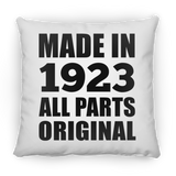 101st Birthday Made in 1923 All Parts Original - Throw Pillow