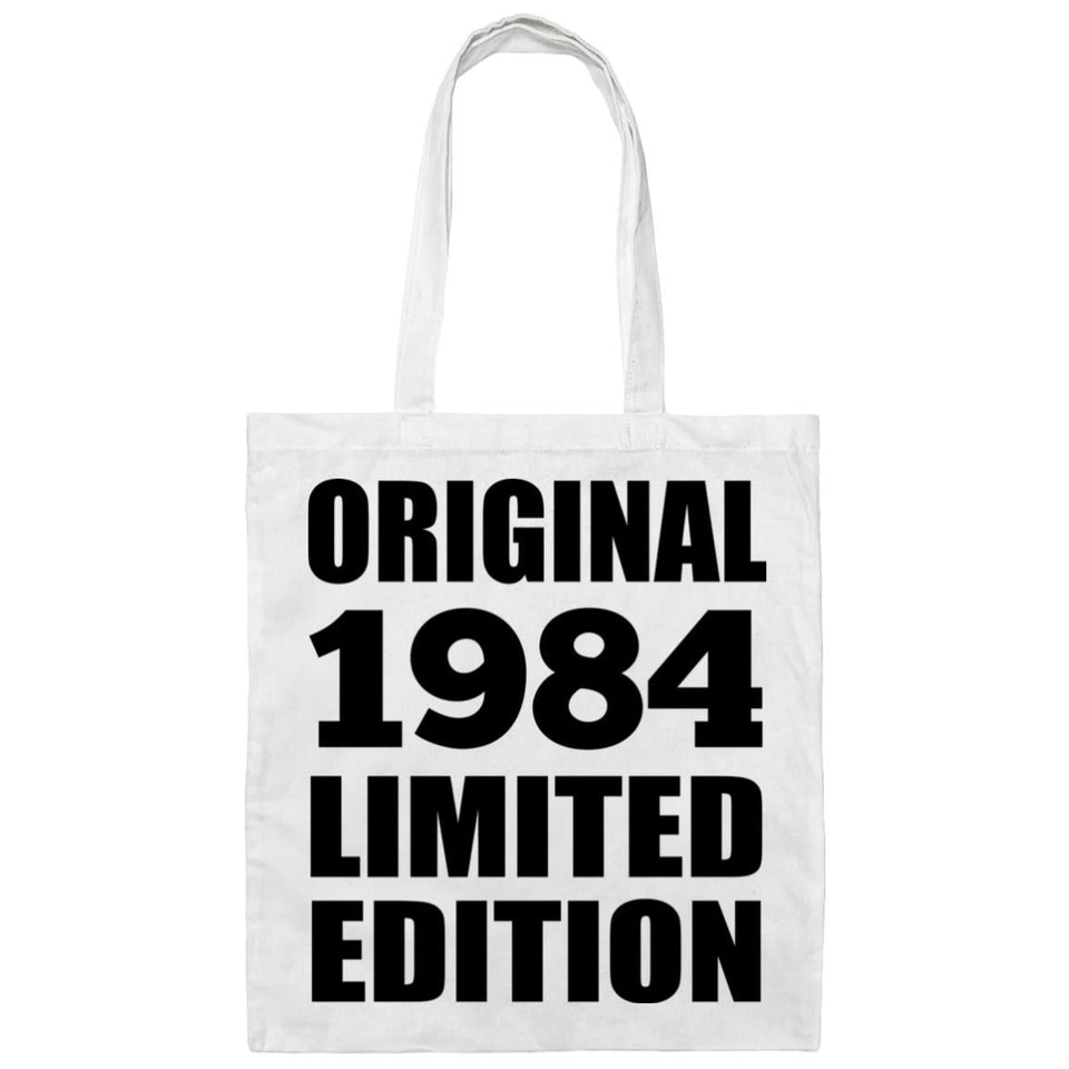 40th Birthday Original 1984 Limited Edition - Tote Bag White