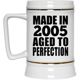 19th Birthday Made In 2005 Aged to Perfection - Beer Stein