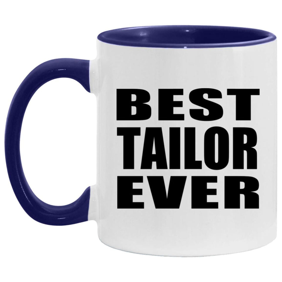 Best Tailor Ever - 11oz Accent Mug Purple