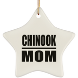 Chinook Mom - Star Ornament