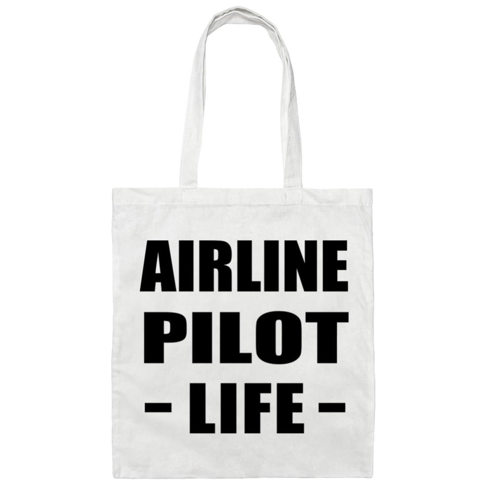Airline Pilot Life - Tote Bag White