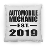 Automobile Mechanic Established EST. 2019 - Throw Pillow