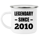 14th Birthday Legendary Since 2010 - 12oz Camping Mug