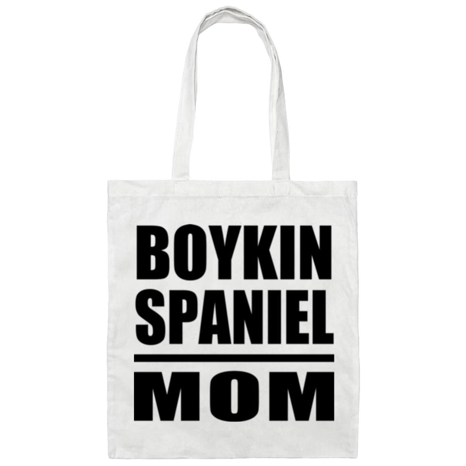 Boykin Spaniel Mom - Tote Bag White