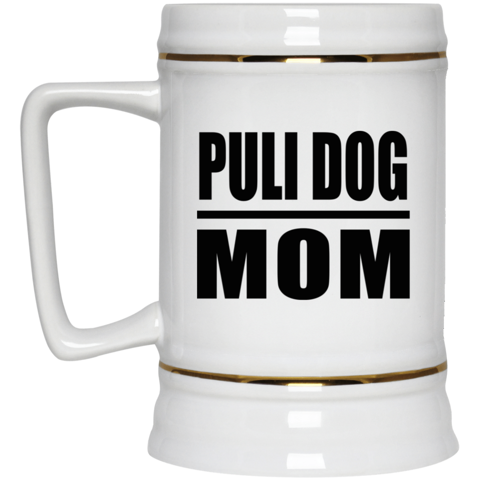 Puli Dog Mom - Beer Stein
