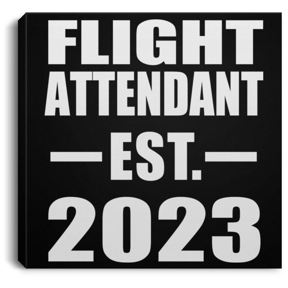 Flight Attendant Established EST. 2023 - Canvas Square