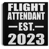 Flight Attendant Established EST. 2023 - Canvas Square