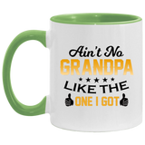 Ain't No Grandpa Like The One I Got - 11oz Accent Mug Green