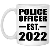 Police Officer Established EST. 2022 - 11oz Coffee Mug