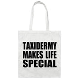 Taxidermy Makes Life Special - Tote Bag White
