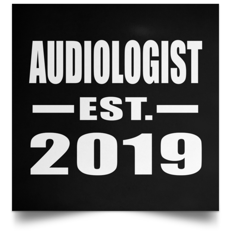 Audiologist Established EST. 2019 - Poster Square