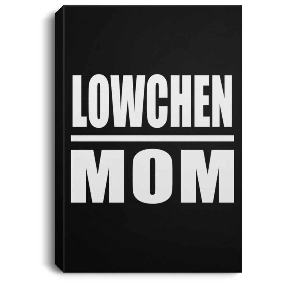Lowchen Mom - Canvas Portrait