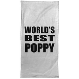 World's Best Poppy - Hand Towel