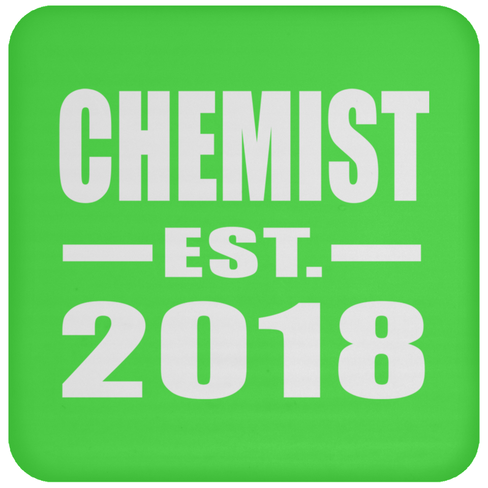 Chemist Established EST. 2018 - Coaster