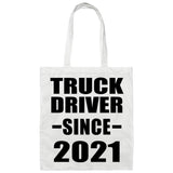 Truck Driver Since 2021 - Tote Bag White