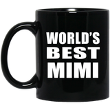 World's Best Mimi - 11 Oz Coffee Mug Black
