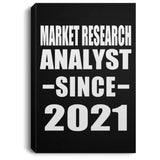 Market Research Analyst Since 2021 - Canvas Portrait