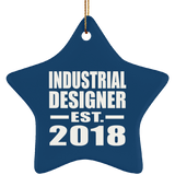 Industrial Designer Established EST. 2018 - Star Ornament