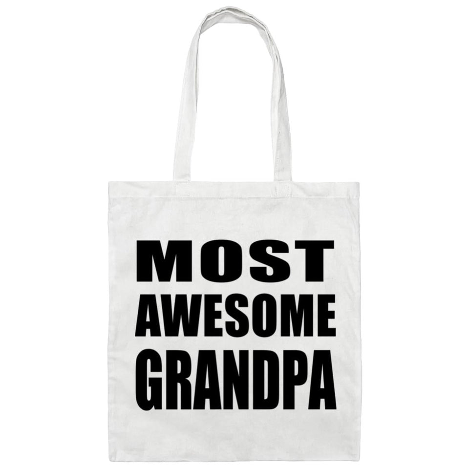 Most Awesome Grandpa - Tote Bag White