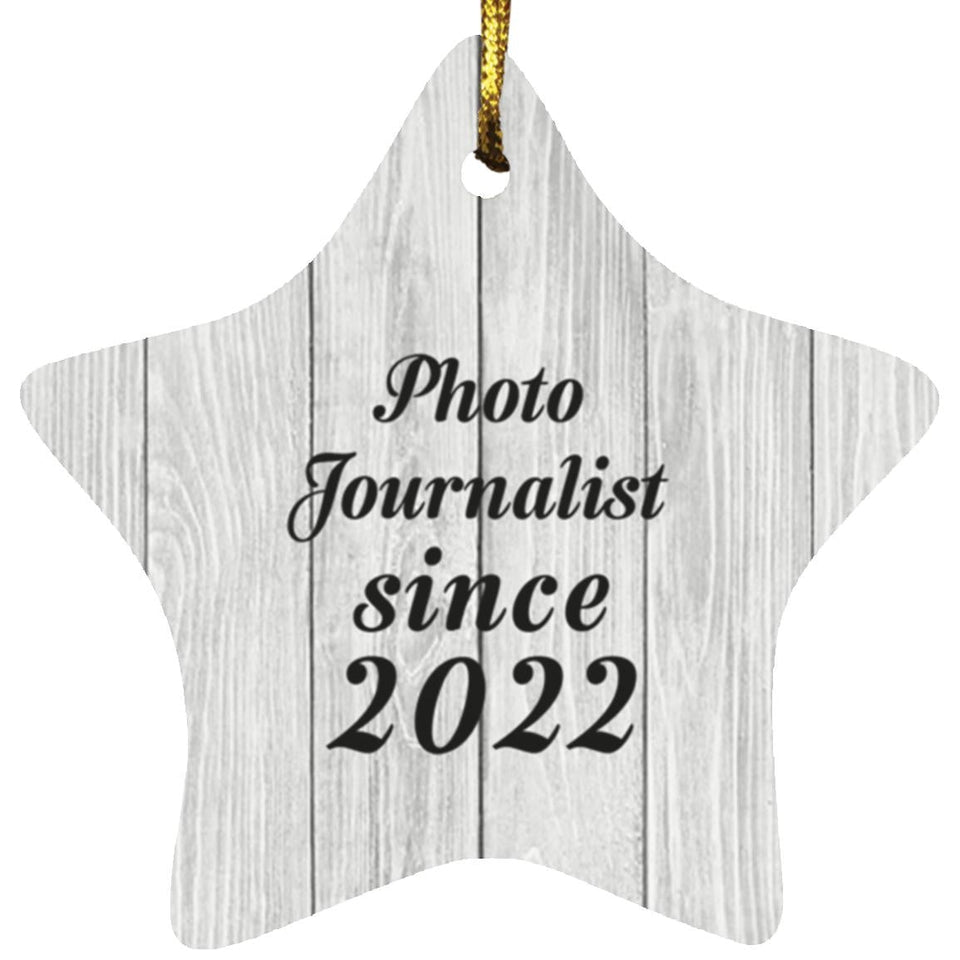 Photo Journalist Since 2022 - Star Ornament F