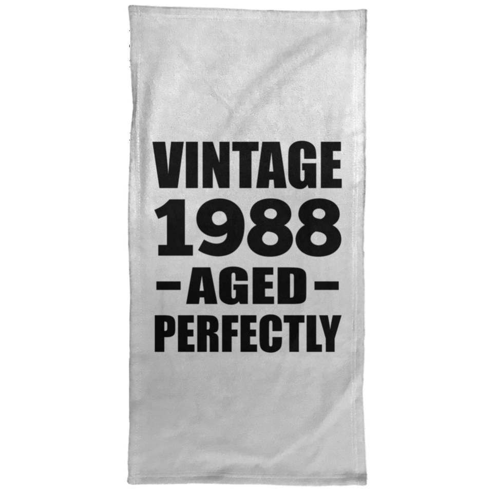 36th Birthday Vintage 1988 Aged Perfectly - Hand Towel