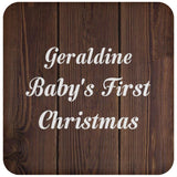 Geraldine Baby's First Christmas - Drink Coaster D
