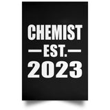Chemist Established EST. 2023 - Poster Portrait