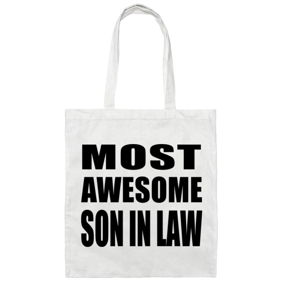 Most Awesome Son In Law - Tote Bag White