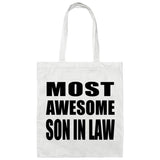 Most Awesome Son In Law - Tote Bag White