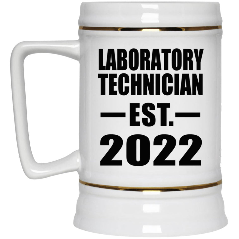 Laboratory Technician Established EST. 2022 - Beer Stein