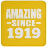 105th Birthday Amazing Since 1919 - Drink Coaster