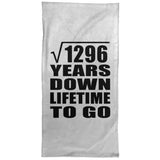 36th Anniversary Square Root of 1296 Years Lifetime To Go - Hand Towel