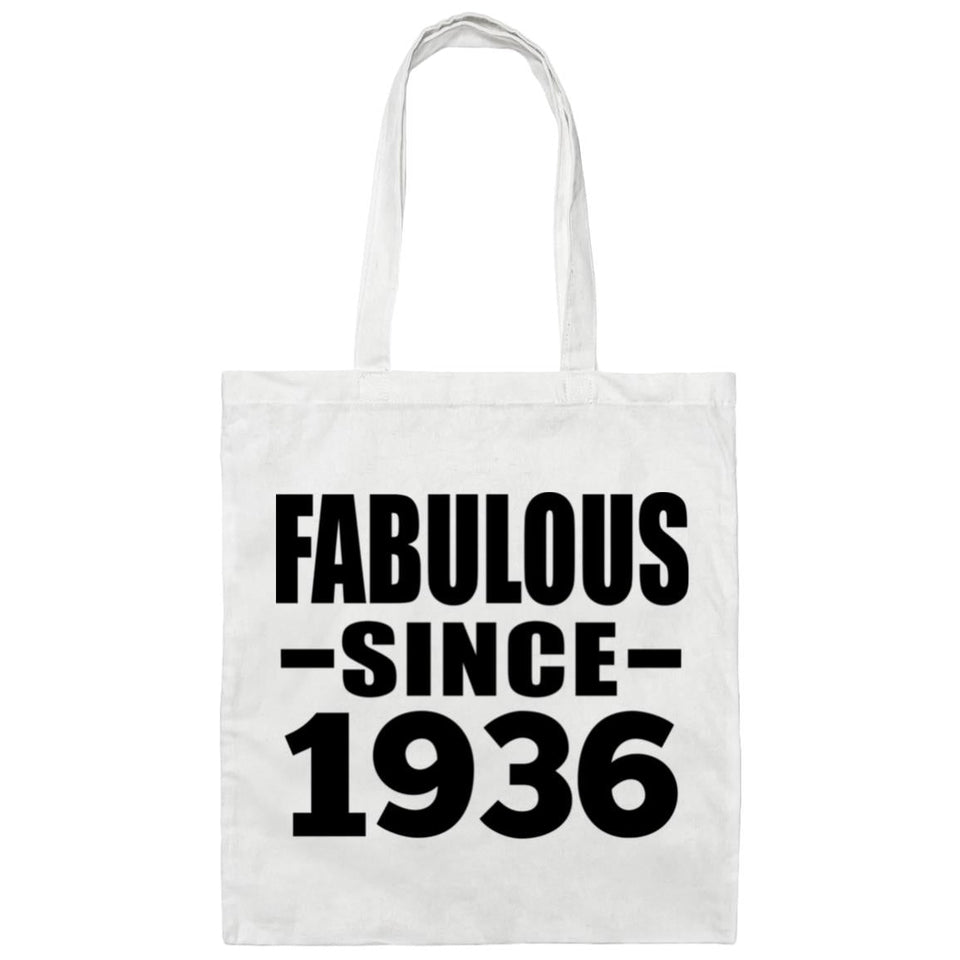88th Birthday Fabulous Since 1936 - Tote Bag White